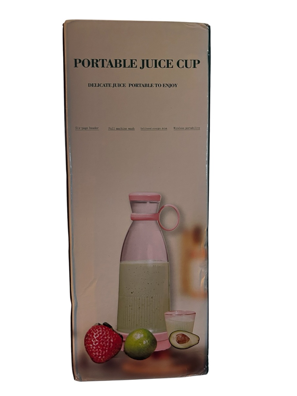 Ultimate Portable Blender! USB Rechargeable & Compact for Smoothies‎ On-The-Go